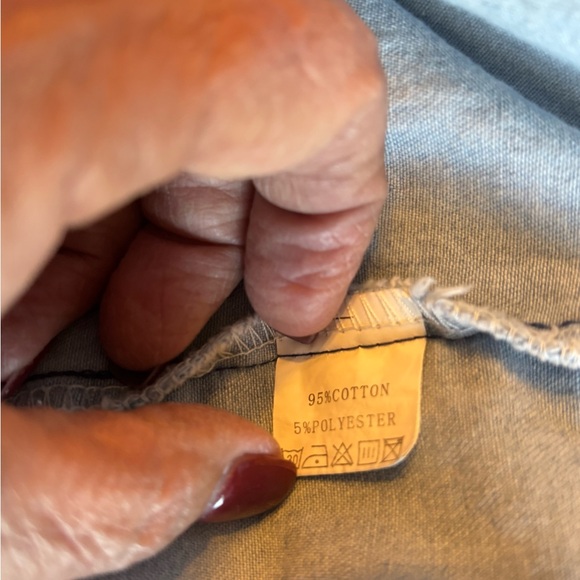 Zilcremo tunic length denim shirt XL - Picture 5 of 5